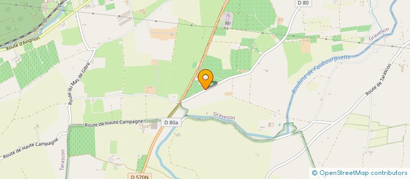 localisation de l'entreprise DOMAINE DE FONTBELLE  GRAVESON