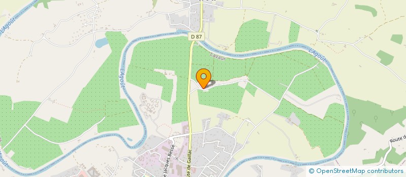 localisation de l'entreprise DOMAINE DE FONTORBE  LAVAUR