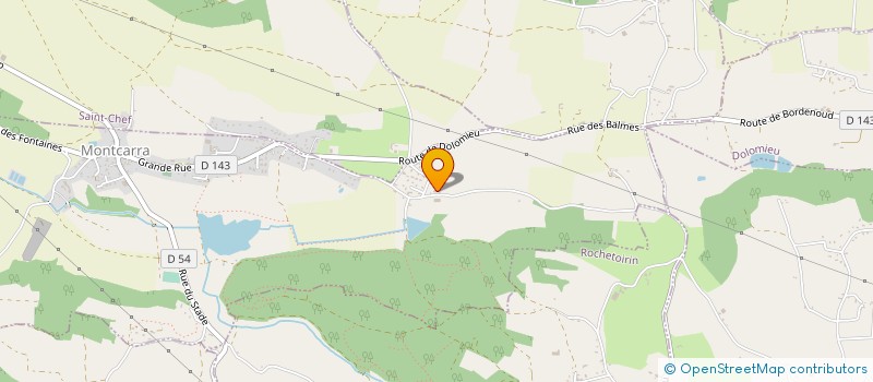 localisation de l'entreprise DOMAINE DE FUISSIEUX  MONTCARRA