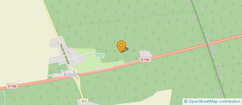 localisation de l'entreprise DOMAINE DE GALABEN  LANTON