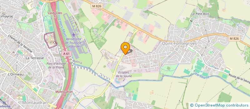 localisation de l'entreprise DOMAINE DE GARABET  QUINT-FONSEGRIVES