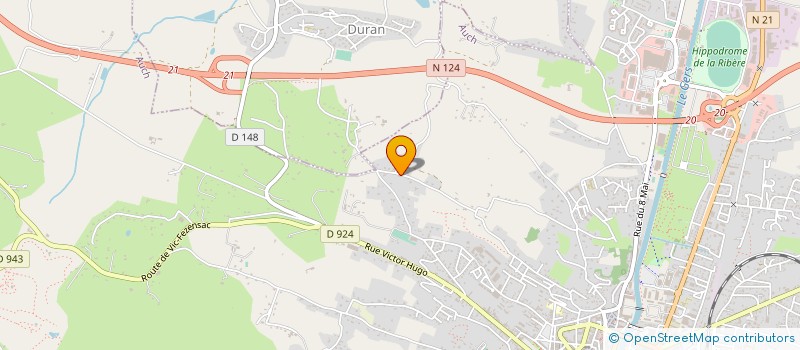localisation de l'entreprise DOMAINE DE GIGNAN à AUCH