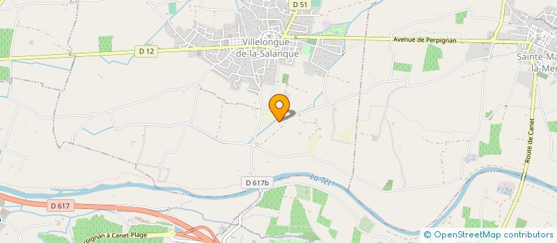 localisation de l'entreprise DOMAINE DE GOUROUDOUN  VILLELONGUE-DE-LA-SALANQUE