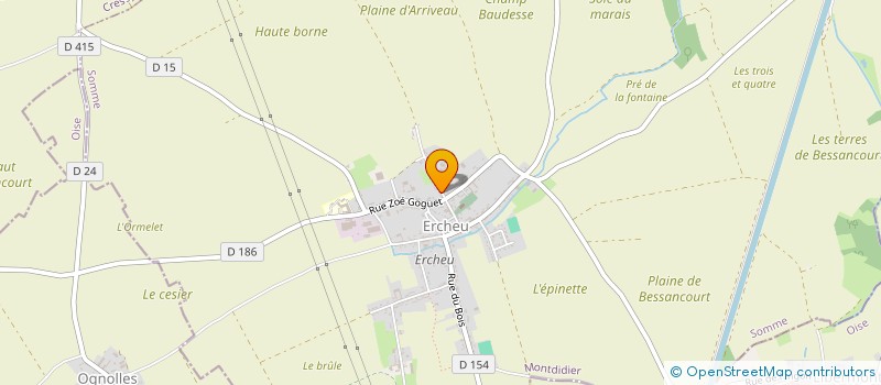 localisation de l'entreprise DOMAINE DE ILES SCI F.A.  OFFOY