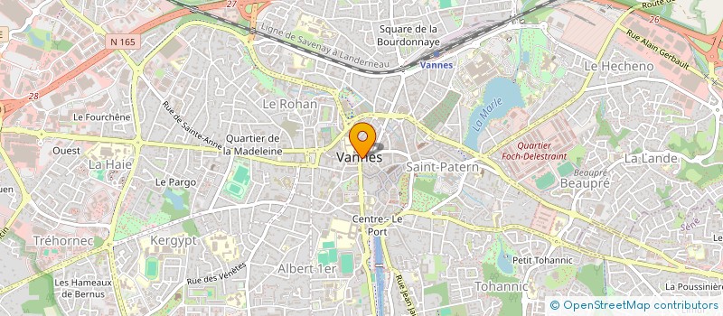 localisation de l'entreprise DOMAINE DE KERAL à VANNES
