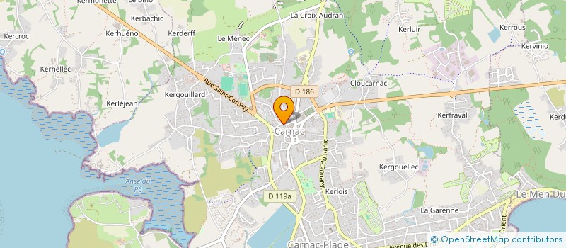 localisation de l'entreprise DOMAINE DE KERARNO  PLOUHARNEL