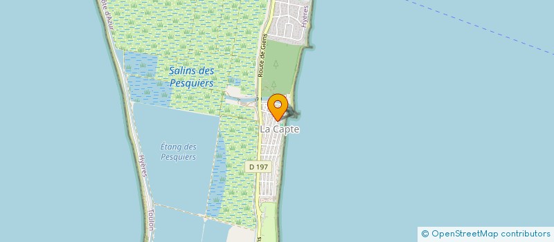 localisation de l'entreprise DOMAINE DE L'ALLAMANDE  CUERS