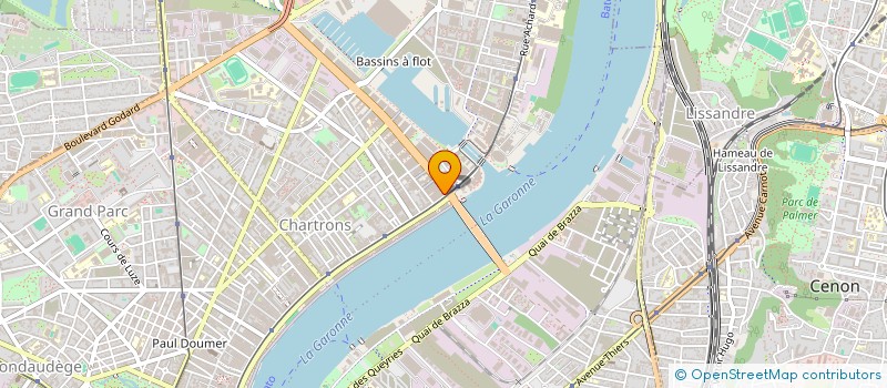 localisation de l'entreprise DOMAINE DE L'EGLISE à BORDEAUX