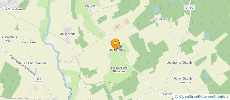 localisation de l'entreprise DOMAINE DE L'ENCASTRE à CHAMPIGNELLES