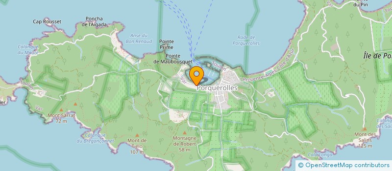 localisation de l'entreprise DOMAINE DE L 'ILE à HYERES