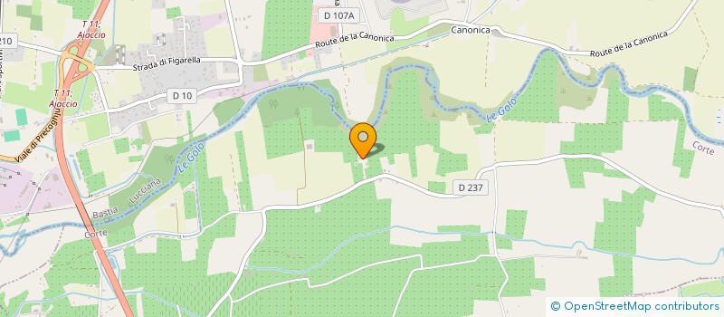 localisation de l'entreprise DOMAINE DE L'ISOLOTTO à VESCOVATO