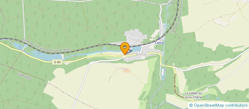 localisation de l'entreprise DOMAINE DE L'ONDINE  CORCY