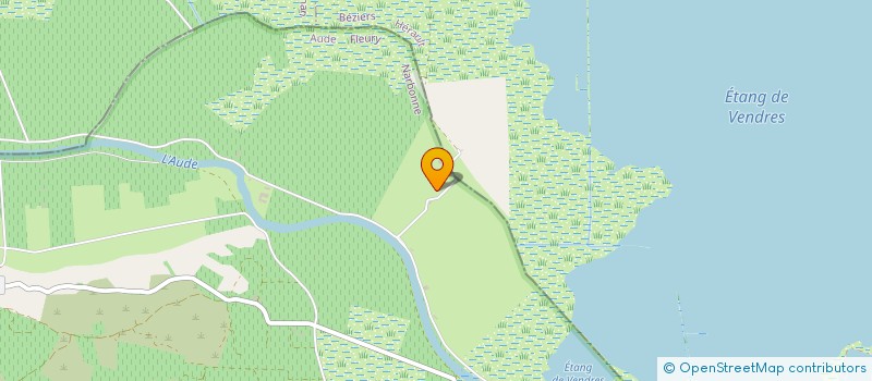 localisation de l'entreprise DOMAINE DE LA BATISSE  FLEURY