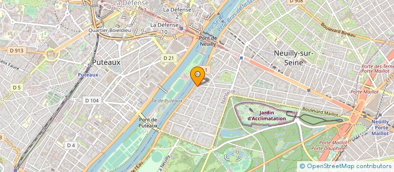 localisation de l'entreprise DOMAINE DE LA BEGUINE à NEUILLY-SUR-SEINE