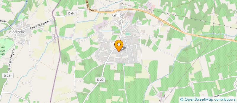 localisation de l'entreprise DOMAINE DE LA BELAISE à VALREAS