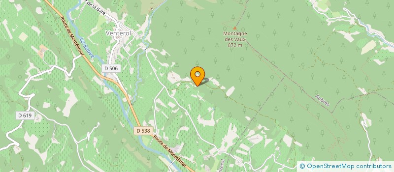 localisation de l'entreprise DOMAINE DE LA BLACHETTE - FERME BRES à NYONS