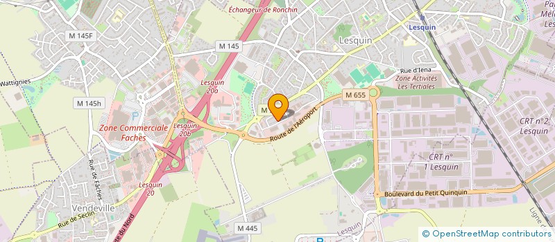 localisation de l'entreprise DOMAINE DE LA BLOTTIERE à LESQUIN