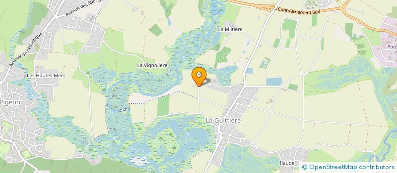 localisation de l'entreprise DOMAINE DE LA BOURIE  TALMONT-SAINT-HILAIRE