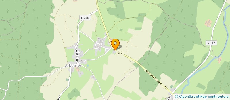 localisation de l'entreprise DOMAINE DE LA BUCHE à ARBOURSE