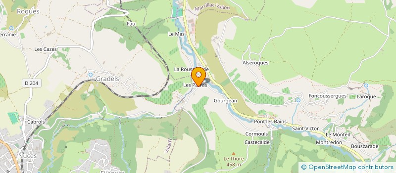 localisation de l'entreprise DOMAINE DE LA CAROLIE à VALADY
