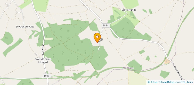 localisation de l'entreprise DOMAINE DE LA CHARNAYE  HENRICHEMONT