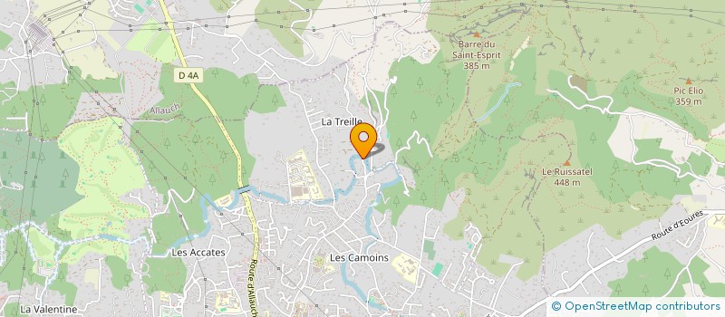 localisation de l'entreprise DOMAINE DE LA CHOUETTE à MARSEILLE