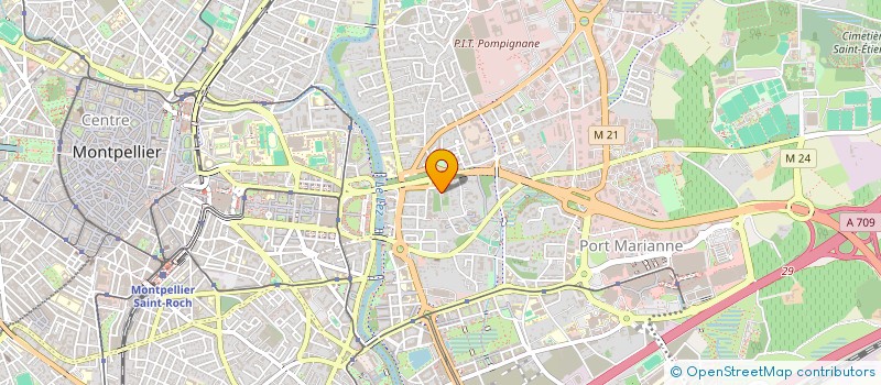 localisation de l'entreprise DOMAINE DE LA FEUILLADE à MONTPELLIER