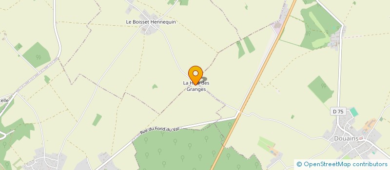 localisation de l'entreprise DOMAINE DE LA HAIE DES GRANGES à MENILLES