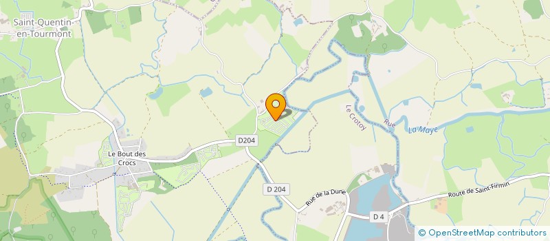 localisation de l'entreprise DOMAINE DE LA HAIE PENEE  SAINT-QUENTIN-EN-TOURMONT