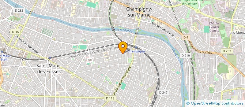 localisation de l'entreprise DOMAINE DE LA HULOTTE à SAINT-MAUR-DES-FOSSES