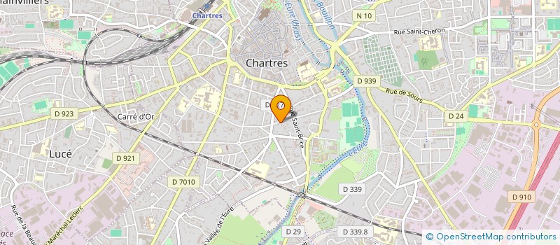 localisation de l'entreprise DOMAINE DE LA LONGERE à CHARTRES