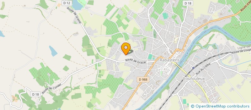 localisation de l'entreprise DOMAINE DE LA MAFRESIE  RABASTENS