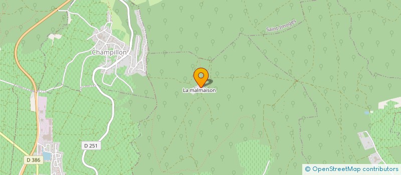 localisation de l'entreprise DOMAINE DE LA MALMAISON  AY-CHAMPAGNE