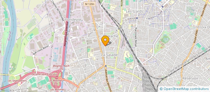 localisation de l'entreprise DOMAINE DE LA METAIRIE à TOULOUSE