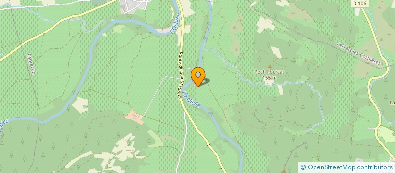 localisation de l'entreprise DOMAINE DE LA NIELLE  FABREZAN