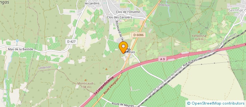 localisation de l'entreprise DOMAINE DE LA PATIENCE  LEDENON