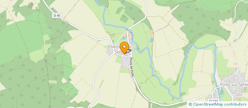 localisation de l'entreprise DOMAINE DE LA PERRIERE à CHEMILLY-SUR-SEREIN