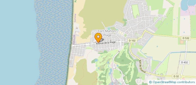 localisation de l'entreprise DOMAINE DE LA PETITE RETZ HOTEL  FORT-MAHON-PLAGE