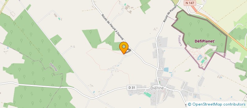 localisation de l'entreprise DOMAINE DE LA PLAINE à DIENNE