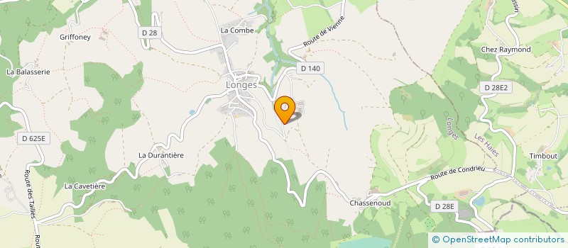 localisation de l'entreprise DOMAINE DE LA PLANCHE à LONGES
