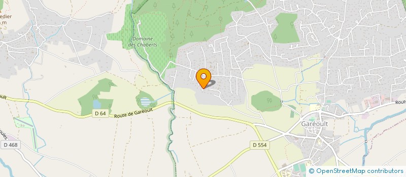 localisation de l'entreprise DOMAINE DE LA PREVOTE  FORCALQUEIRET