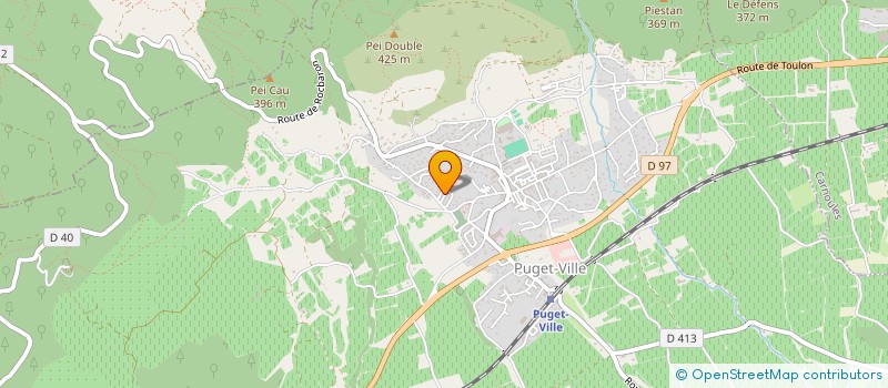 localisation de l'entreprise DOMAINE DE LA PREVOTE A CUERS  CUERS