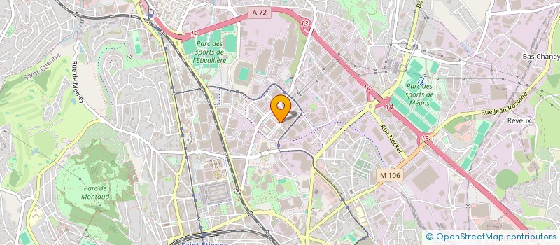 localisation de l'entreprise DOMAINE DE LA REINE  SAINT-ETIENNE