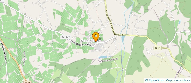 localisation de l'entreprise DOMAINE DE LA ROCQUE  LIORAC-SUR-LOUYRE