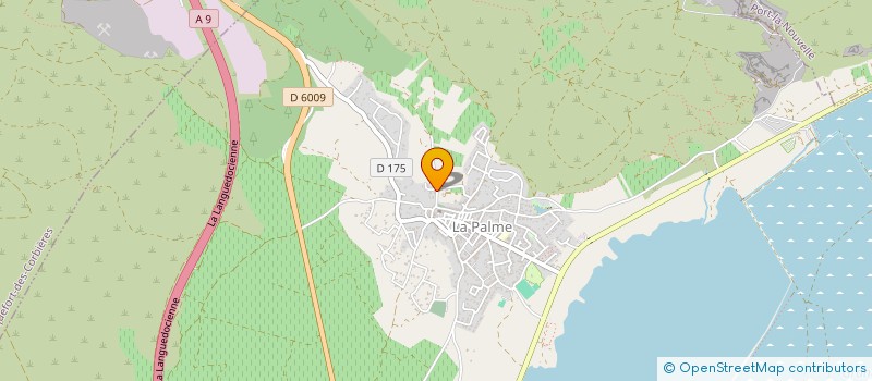 localisation de l'entreprise DOMAINE DE LA SALLE  LA PALME