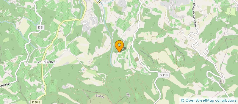 localisation de l'entreprise DOMAINE DE LA SANTONNE  APT