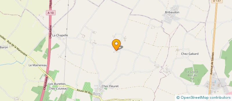 localisation de l'entreprise DOMAINE DE LA TENAILLE à SAINT-SIGISMOND-DE-CLERMONT