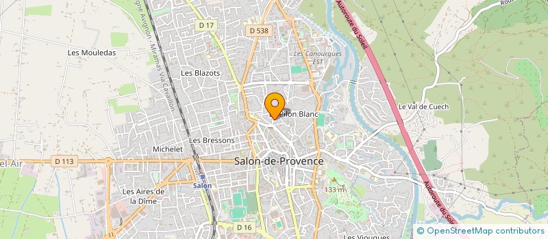 localisation de l'entreprise DOMAINE DE LA TEYSSIERE  BUISSON