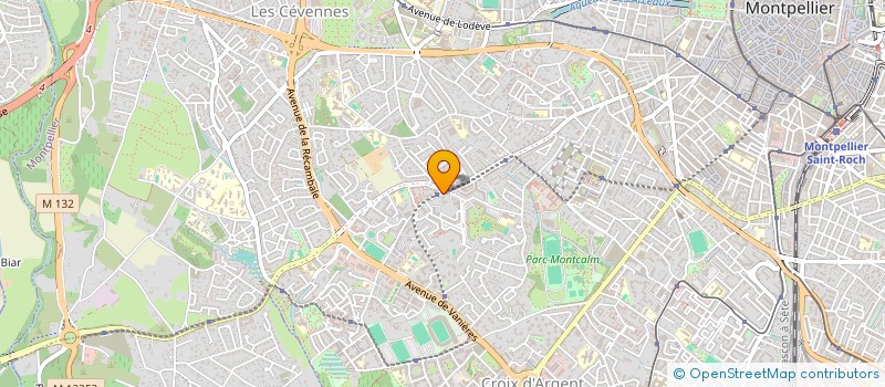 localisation de l'entreprise DOMAINE DE LA TOUR - MONTPELLIER  MONTPELLIER