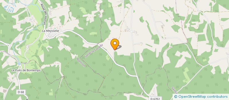 localisation de l'entreprise DOMAINE DE LA TRUFFIERE DES MERIGOTS  GABILLOU